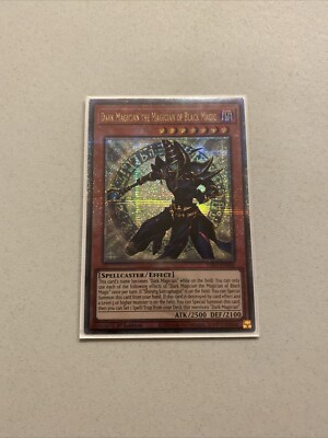 Dark Magician the Magician of Black Magic INFO-EN006 Quarter Century Secret Rare-image