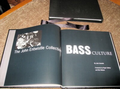 Bass Culture: The John Entwistle Bass Collection. Leather Bound Limited Edition-image