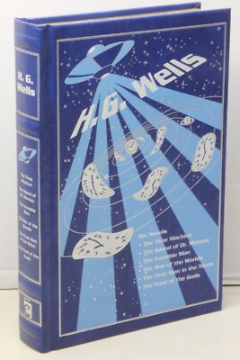 H. G. Wells 6 Complete Novels–Time Machine–Canterbury Leather Classics –2012 EXC-image