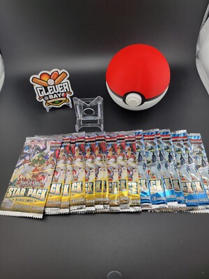 Yugioh Star Packs Italian Language New 17 Packs Sealed Vrains Battle Camp (CB)-image