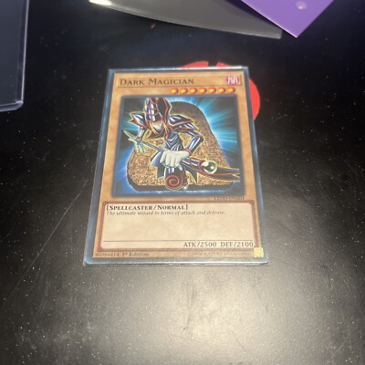 Yugioh Dark Magician LEDD-ENA01 1st Edition Trading Card-image