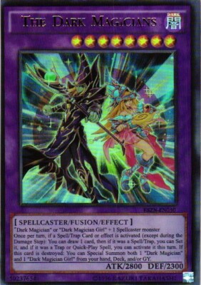 THE DARK MAGICIANS HOLO YuGiOh YU GI OH Custom Anime Collectible Card-image