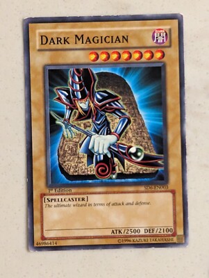 Dark Magician | SD6-EN003 | 1st Edition | MP | Yu-Gi-Oh Trading Card-image