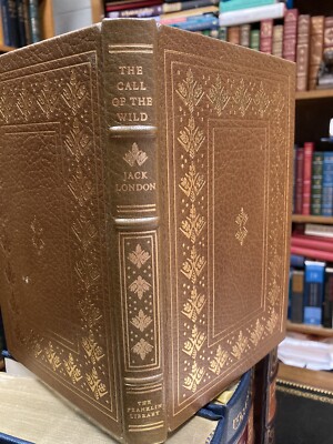 FRANKLIN LIBRARY: JACK LONDON: THE CALL OF THE WILD: ALASKAN SLED DOG-image