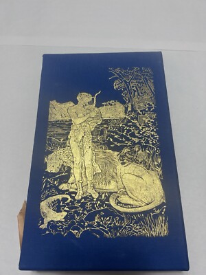 The Blue Poetry Book by Andrew Lang - Easton Press 1st Edition - Rare Edition-image