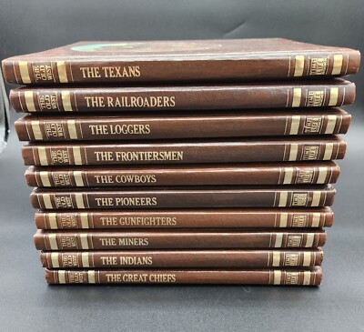The Old West Time Life Books Leather Hardcover Build Your Own Lot Collection-image