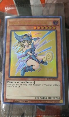 DARK MAGICIAN GIRL Lart-EN035 Lost Art Promo Ultra Rare Sealed YuGiOh! TCG-image