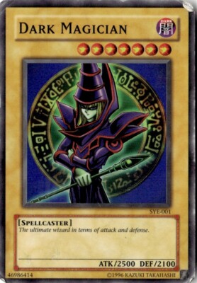 2004 Yugioh Starter Deck Yugi Evolution Dark Magician (Super Rare) #SYE-001-image