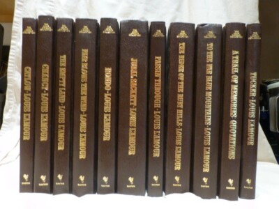 Louis L' Amour Hardcover Westerns - Louis L'Amour collection-image