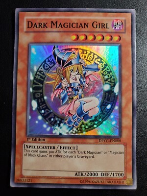 Yu-Gi-Oh! Dark Magician Girl DPYG-EN008 NM Super Rare 1st Ed-image