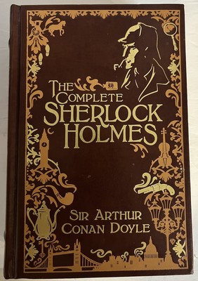 The Complete Sherlock Holmes Barnes & Noble 2009, Doyle, HC Leather Bound Book-image