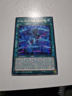 yugioh card TCG MP22-EN271 Link Into The Vrains Secret Rare-image