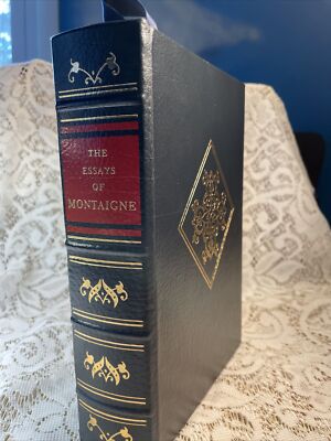 The Essays Of Montaigne, Gryphon Editions 1994 Full Leather Gilt Pages-image
