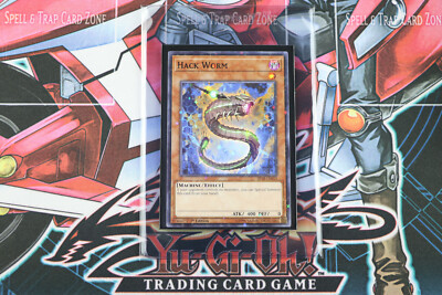YuGiOh Hack Worm SP18-EN015 1st Edition Starfoil Rare-image