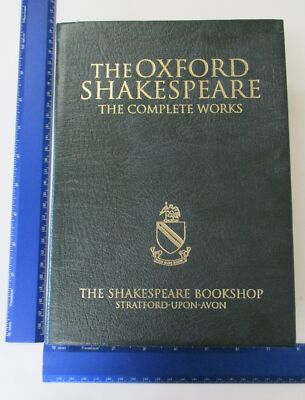The Oxford Shakespeare: The Complete Works  - leather_bound-image