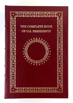 The Complete Book of U.S. Presidents - William Degregorio -Easton Press -Leather-image