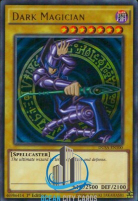 Yugioh Dark Magician DUSA-EN100 Ultra Rare 1st Edition-image