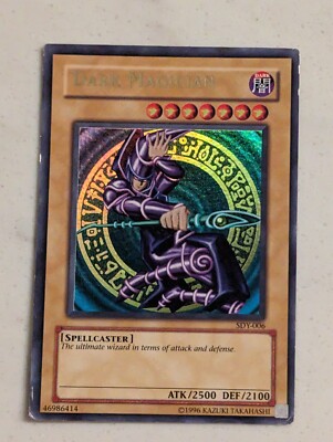 Dark Magician | SDY-006 | Ultra Rare | MP | Yugioh Trading Card-image