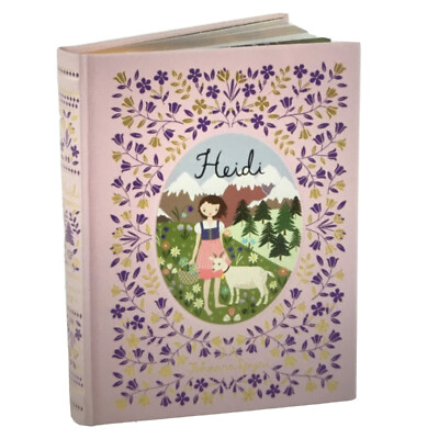 ❤️HEIDI By Johanna Spyri Leather Bound Collectible Edition  Children’s Book NEW-image