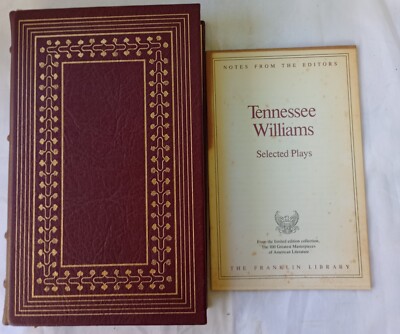 Tennessee Williams Selected Plays Franklin Library Limited Edition Leather 1977-image