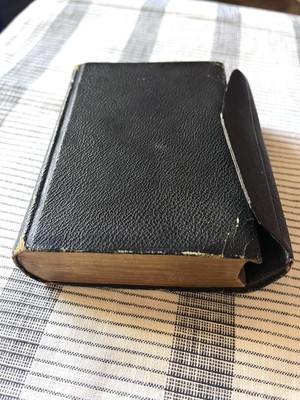 Antique Leather bound Bible containing the Old and New Testaments circa 1871-image