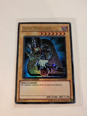 Dark Magician LC01-EN005 Limited Edition Ultra Rare Yu-Gi-OH-image