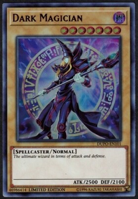 Yugioh Dark Magician DUPO-EN101 Ultra Rare Limited - MP-image
