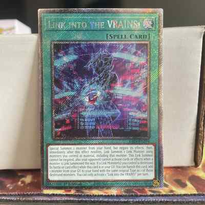1ST EDITION LINK INTO THE VRAINS! 2020 RA04-EN294 YUGIOH CARD (NM)-image