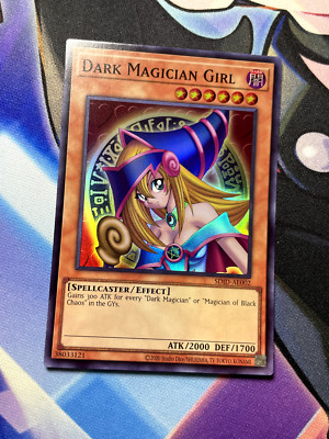 UNCENSORED ART Dark Magician Girl - SDID-AE002 LART SUPER RARE YUGIOH Asian-Eng-image