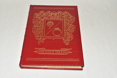 Easton Press ROSE AND THE RING Thackeray ILLUSTRATED Leather 1ST 1991 FINE/RARE-image