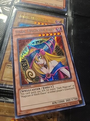 Yugioh Dark Magician Girl LCYW-EN022 Secret Rare 1st Edition -image