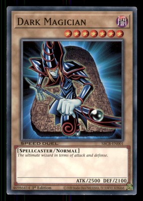 Yugioh Dark Magician #SBCB-EN001 Speed Duel: Battle City Box LP-image