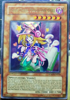 YuGiOh! Toon Dark Magician Girl - JUMP-EN010 - Ultra Rare - Promo Edition NM-image