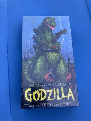 Godzilla Toho Productions Model Kit #7502 by Aurora - Factory Sealed-image