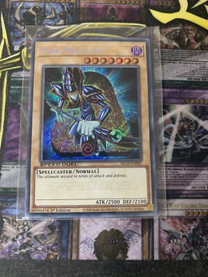 Yugioh: Dark Magician - SBCB-EN001 - Secret Rare - 1st Edition - NM/M-image