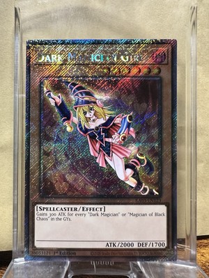 Dark Magician Girl C Platinum Secret Rare - Bonanza RA03-EN123 Yugioh Card-image