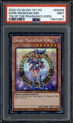 Dark Magician Girl - MP22-EN268 - PSA 9 - 1st Secret - Tin Promo - Yu-Gi-Oh - 72-image