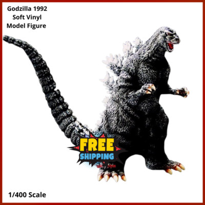 1/400 Godzilla Soft Vinyl Kaiju Model Unpainted  Unassembled Hobby Figure Kit-image
