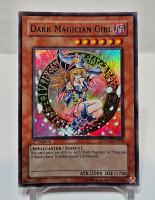 Dark Magician Girl DPYG-EN008 Super Rare 1st Edition Yugioh 5035-image