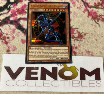1x (M/NM) *ITALIAN* Dark Magician of Chaos DUSA-EN054 Ultra Rare 1st Ed. YuGiOh-image