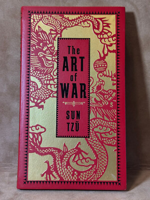 The Art of War by Sun Tzu Deluxe Leather Bound Collectible Pocket Edition - RARE-image
