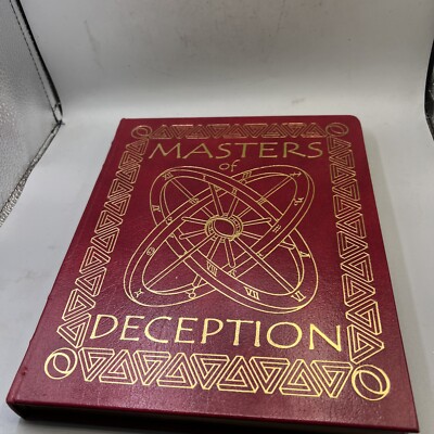 Masters of Deception by Al Seckel - EASTON PRESS Leather, Escher, Dali, Optical-image