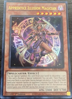 Apprentice Illusion Magician (UR) RA04-EN023 Quarter Century Stampede 1st...-image