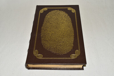 SIGNED Easton Press THUMBPRINTS Pamela Sargent 1ST 2004 LEATHER 801/900 FINE/OOP-image