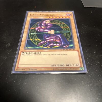 YuGiOh Dark Magician DUSA-EN100 Ultra Rare 1st Edition Trading Card-image