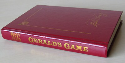 Gerald's Game - Stephen King Library - 1992 Red Leather Bound Hardcover-image