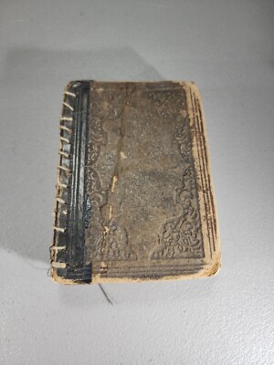 1854 Antique The CHRISTIAN PSALMIST By Leonard & Fillmore A Collection Of Hyms-image