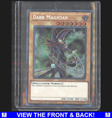 Dark Magician 2020 YuGiOh Secret Rare Limited Edtion Foil Spellcaster CT14 EN001-image