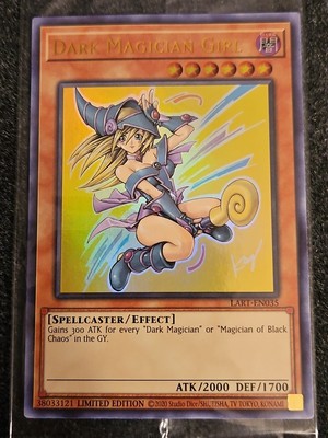 *SEALED* Dark Magician Girl (2021) Ultra Rare Limited Ed. LART-EN035 NM Yugioh-image