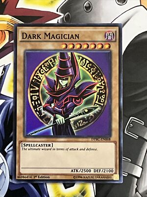 Yu-Gi-Oh! TCG Dark Magician DPBC-EN008 Battle City 1st Edition Super Rare LP-image